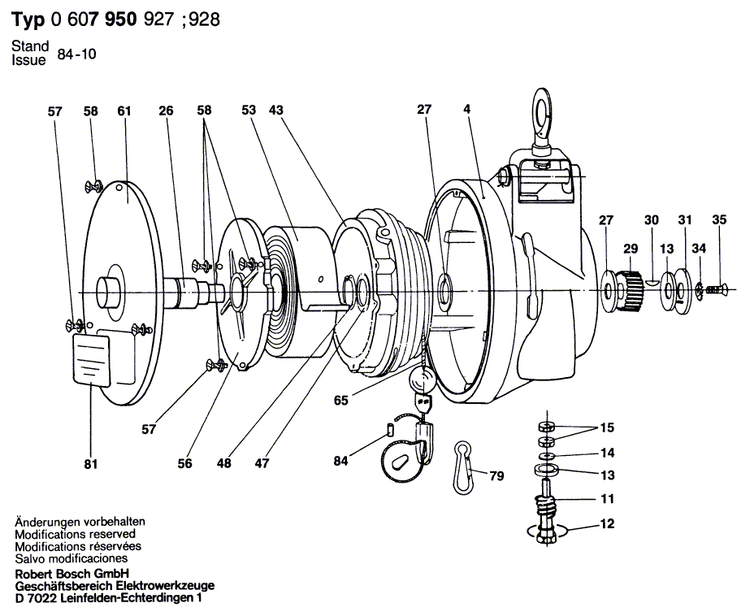 New Genuine Bosch 3609200373 Plain Washer