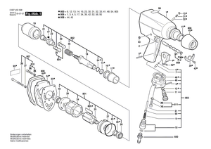 New Genuine Bosch 3609201128 Housing Cover