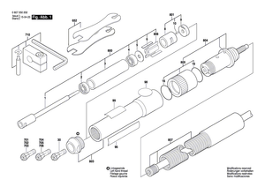 New Genuine Bosch 3609201191 Assembly Of Service Parts