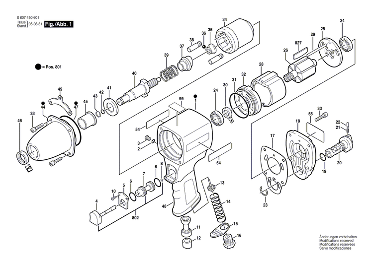 New Genuine Bosch 3609201422 Guide Sleeve