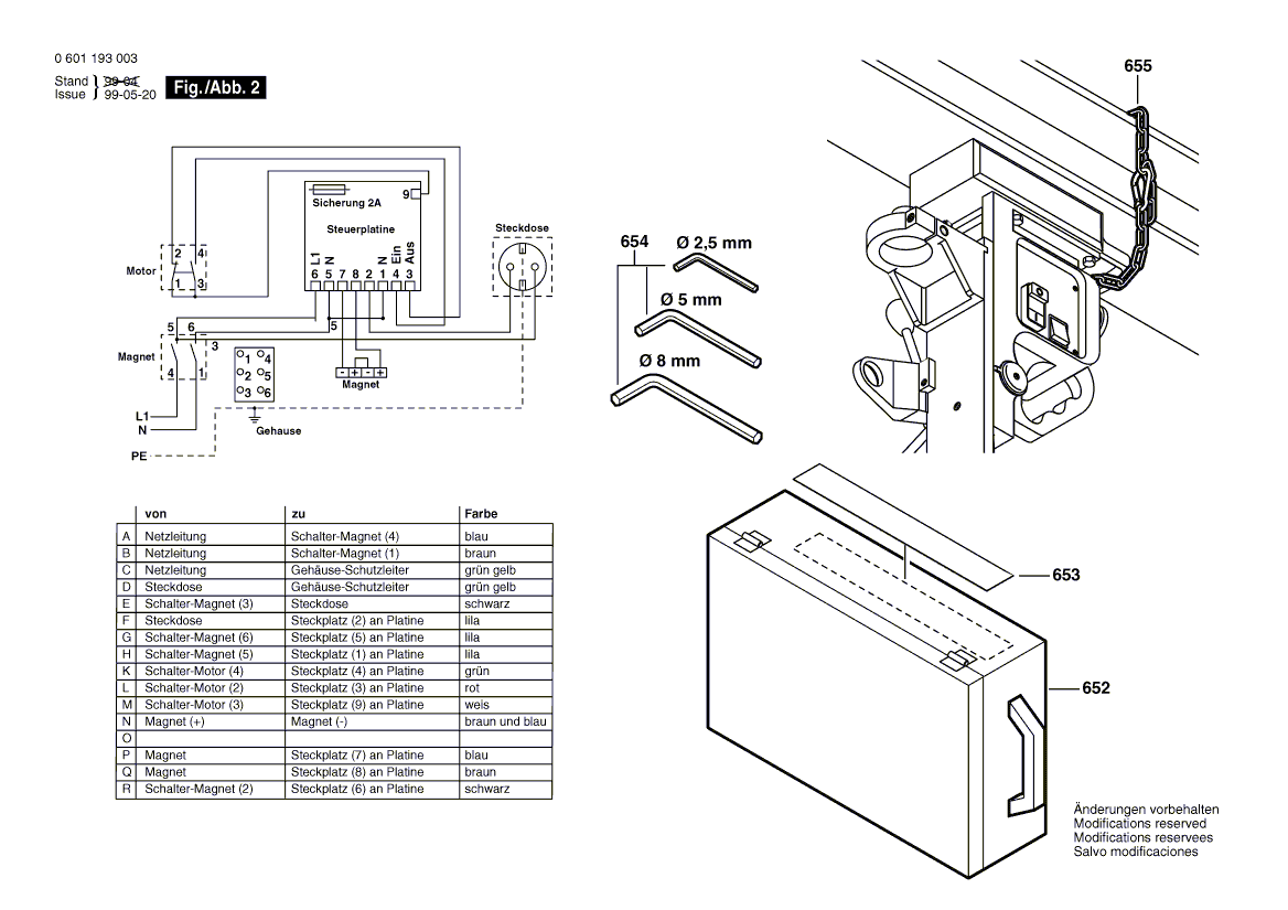 New Genuine Bosch 3609201518 Rear Panel