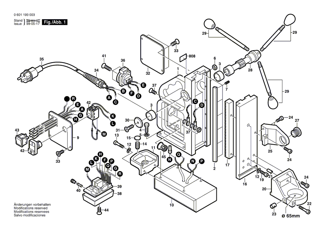 New Genuine Bosch 3609201525 Fuse
