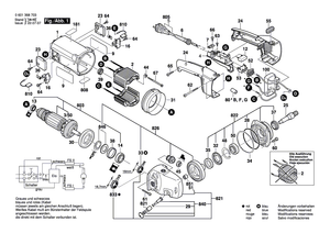 New Genuine Bosch 3609202036 Axle