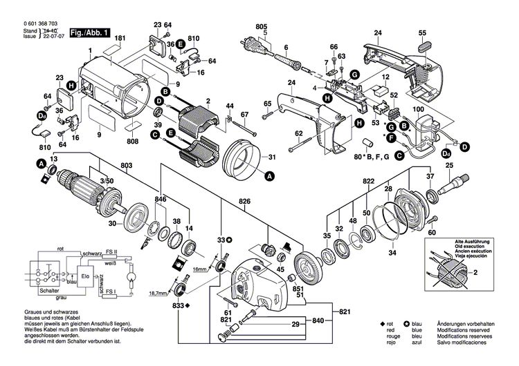 New Genuine Bosch 3609202036 Axle