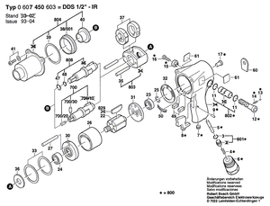 New Genuine Bosch 3609202109 Compression Spring
