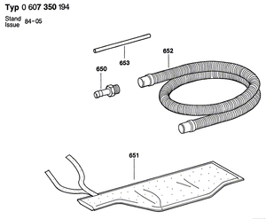 New Genuine Bosch 3609202475 Backing Pad