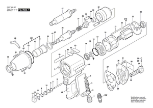 New Genuine Bosch 3609202519 Bearing Flange