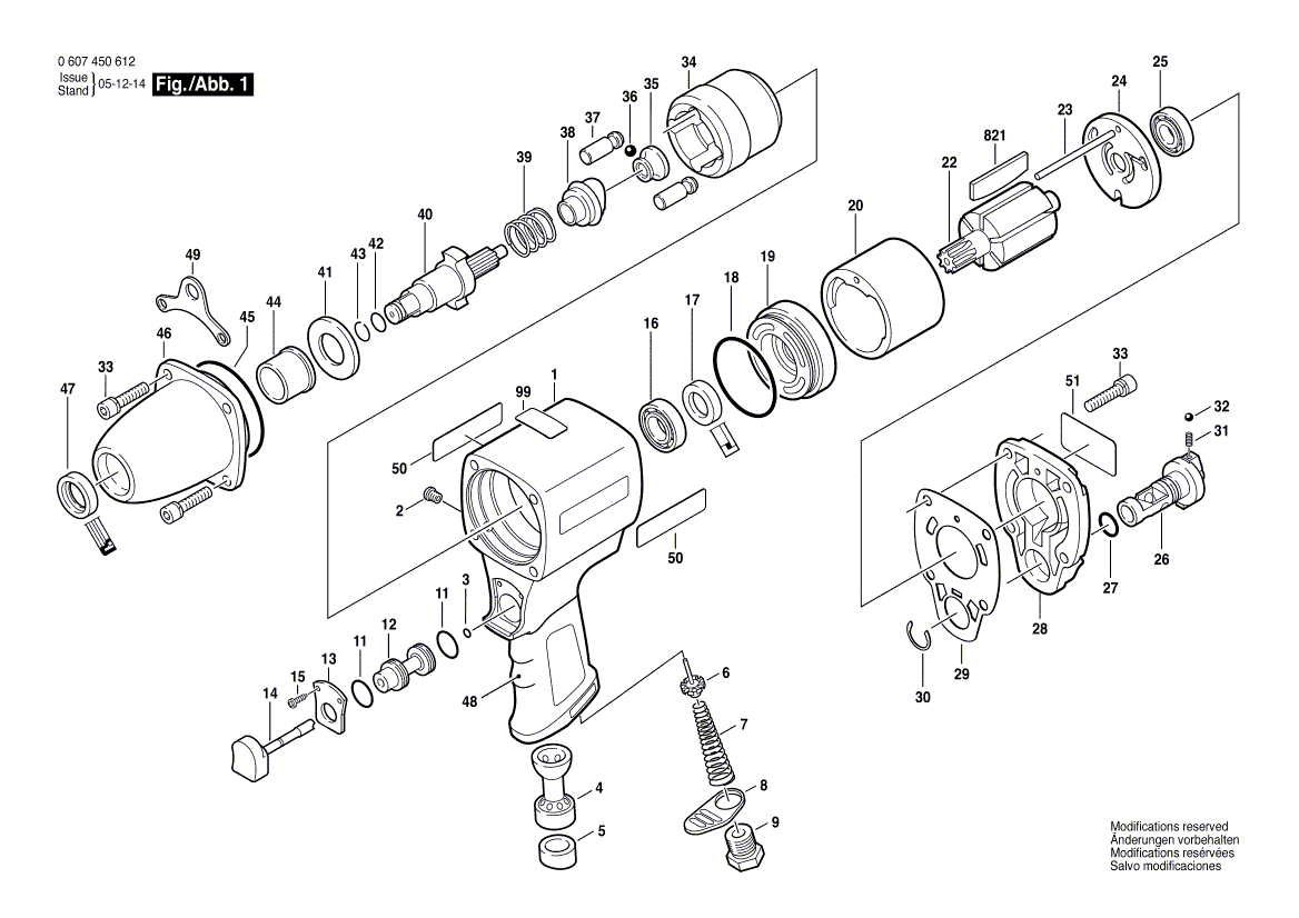 New Genuine Bosch 3609202761 Spring retaining ring