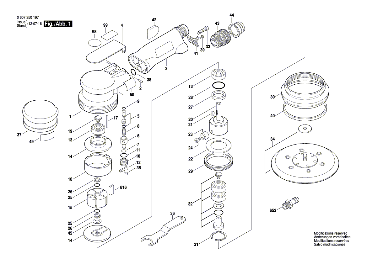 New Genuine Bosch 3609202806 Fitting