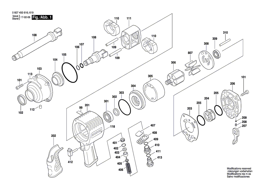 New Genuine Bosch 3609202845 Spring