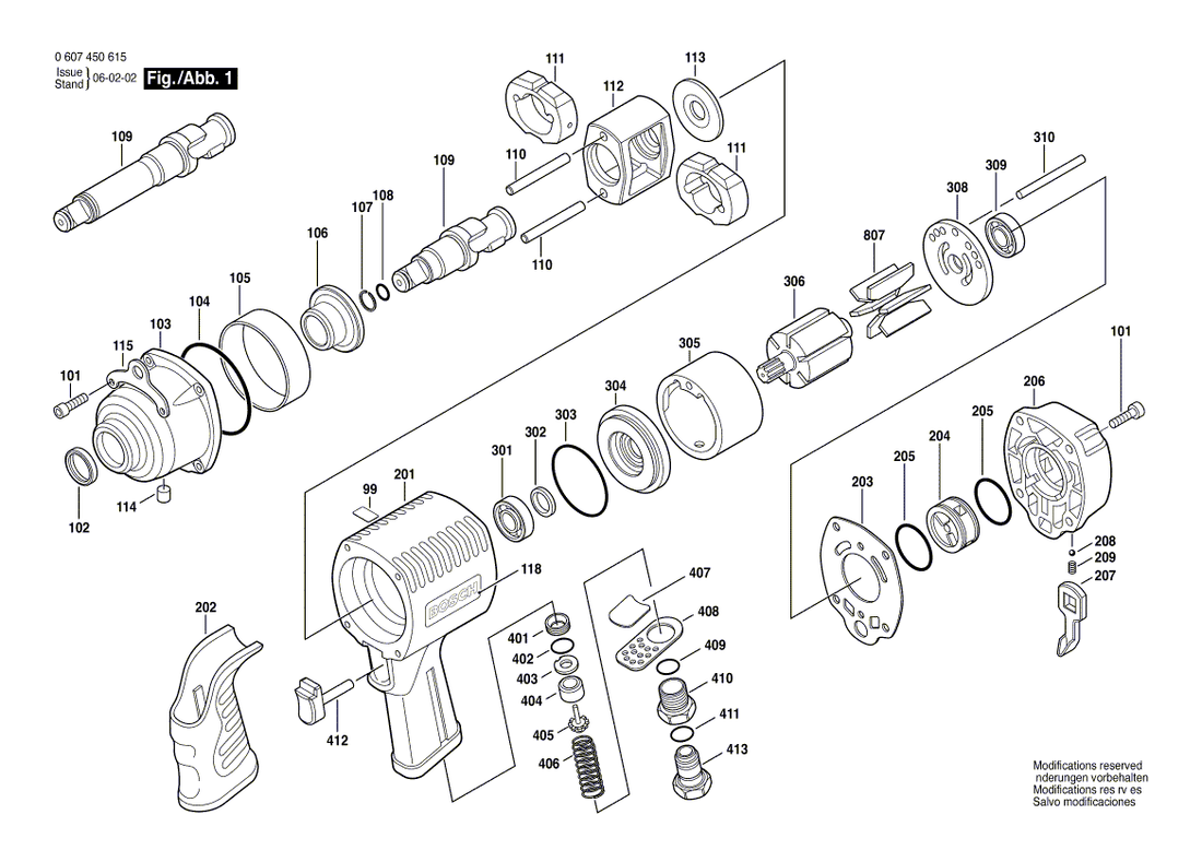 New Genuine Bosch 3609202866 Spring