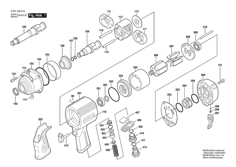 New Genuine Bosch 3609202921 Retaining ring