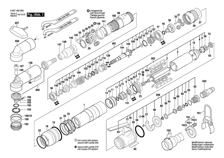 New Genuine Bosch 3609202A18 Cutoff Coupling Sp Set
