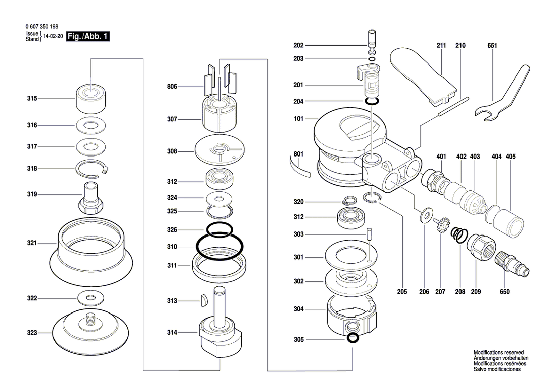 New Genuine Bosch 3609202B25 Spring
