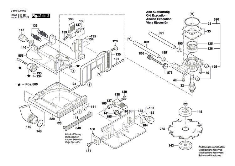 New Genuine Bosch 3609202C08 Stopper