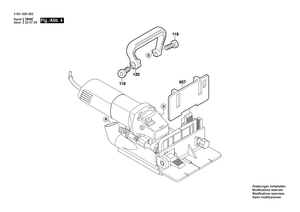 New Genuine Bosch 3609202C16 Cover