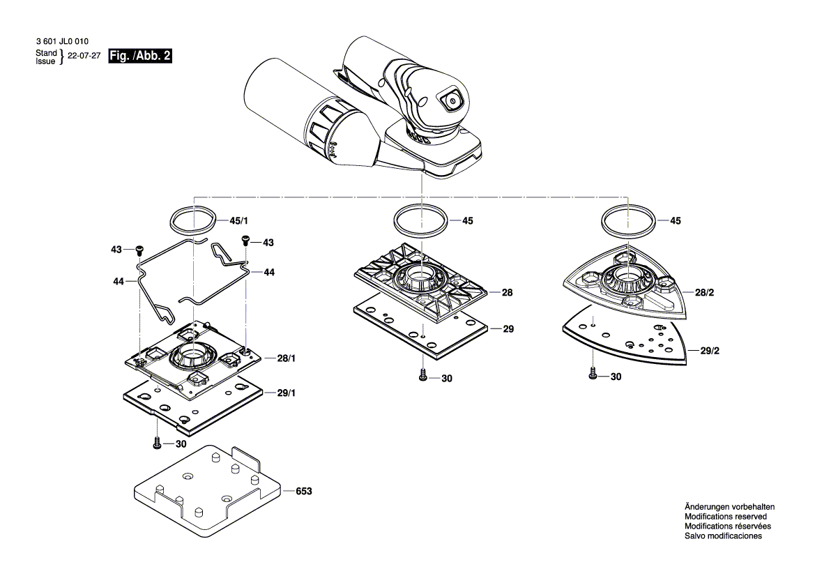 New Genuine Bosch 6082Y00E4V Label