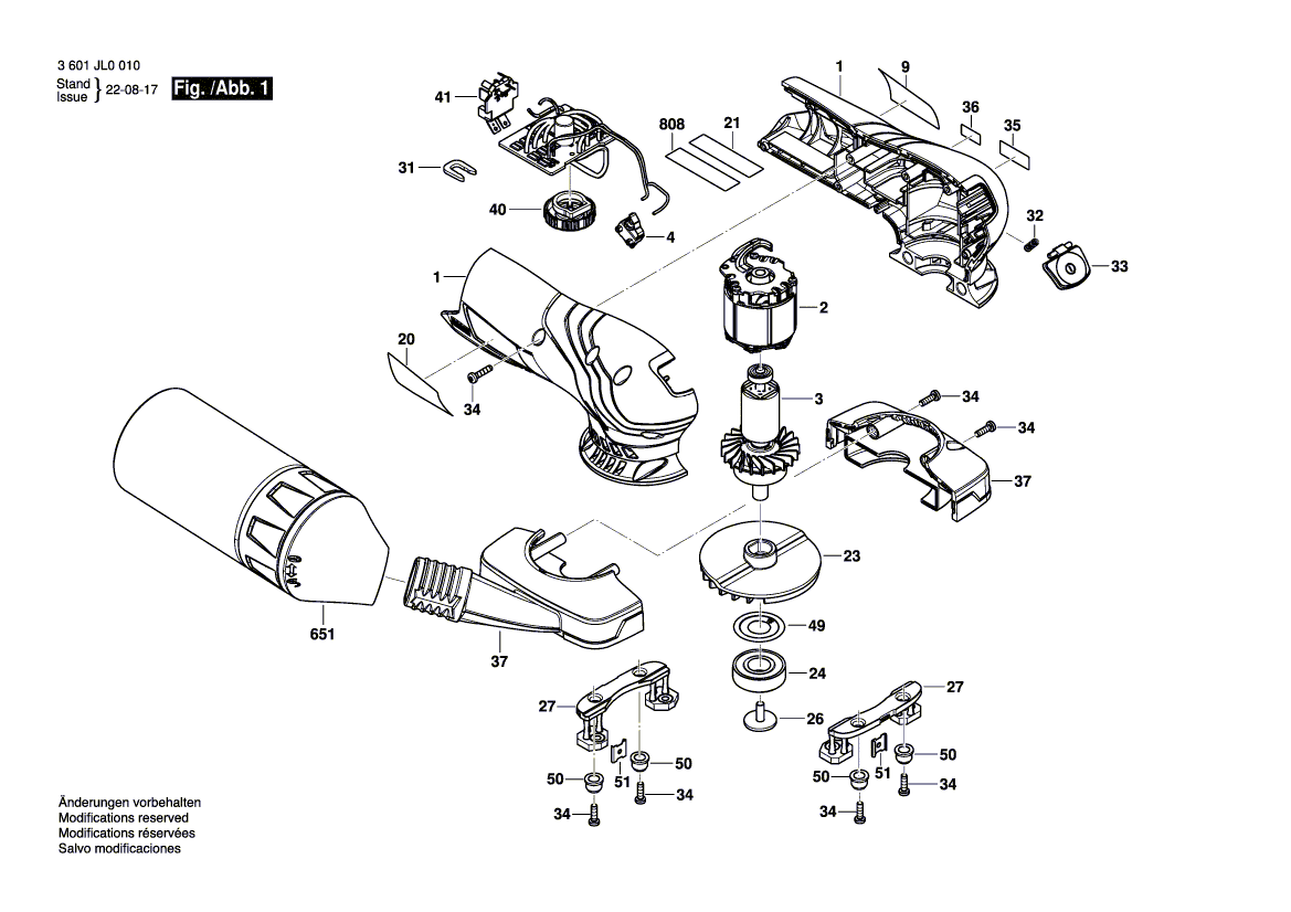 New Genuine Bosch 6082Y00E4V Label