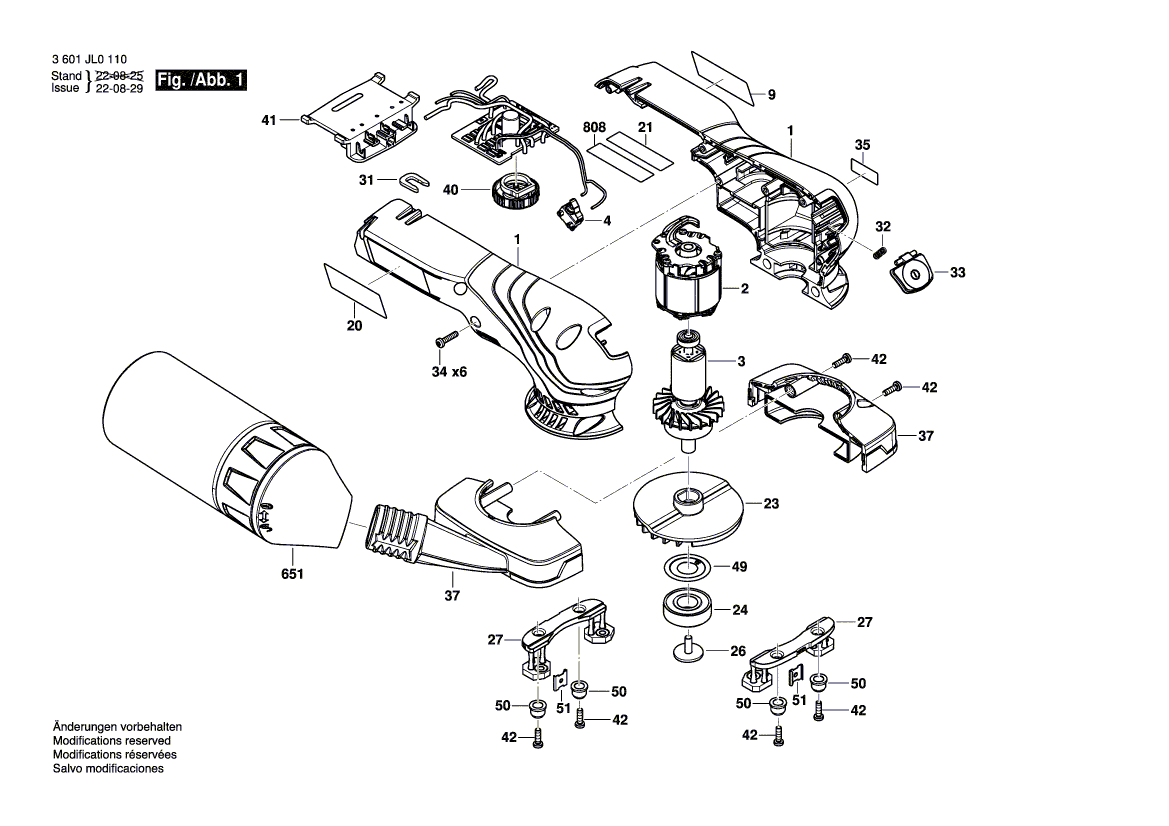 New Genuine Bosch 6082Y00E4Z Label