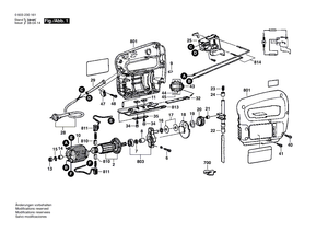 New Genuine Bosch 9618083154 Armature With Fan