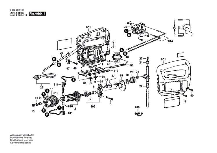 New Genuine Bosch 9618083154 Armature With Fan