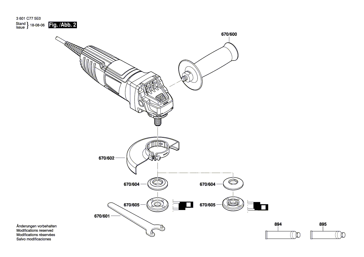 New Genuine Bosch 9618086615 Socket head cap screw