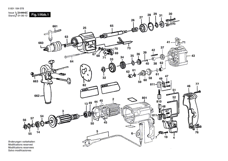New Genuine Bosch 9618086819 Armature
