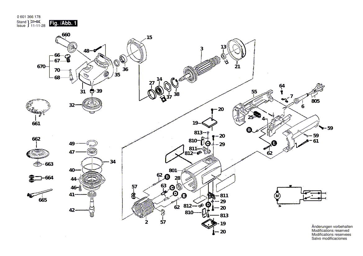 New Genuine Bosch 9618086834 Pivot Pin