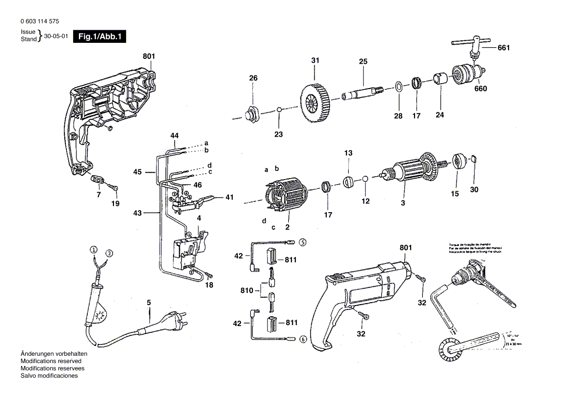 New Genuine Bosch 9618086870 Carbon Brush