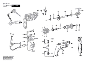 New Genuine Bosch 9618087174 Drilling Spindle