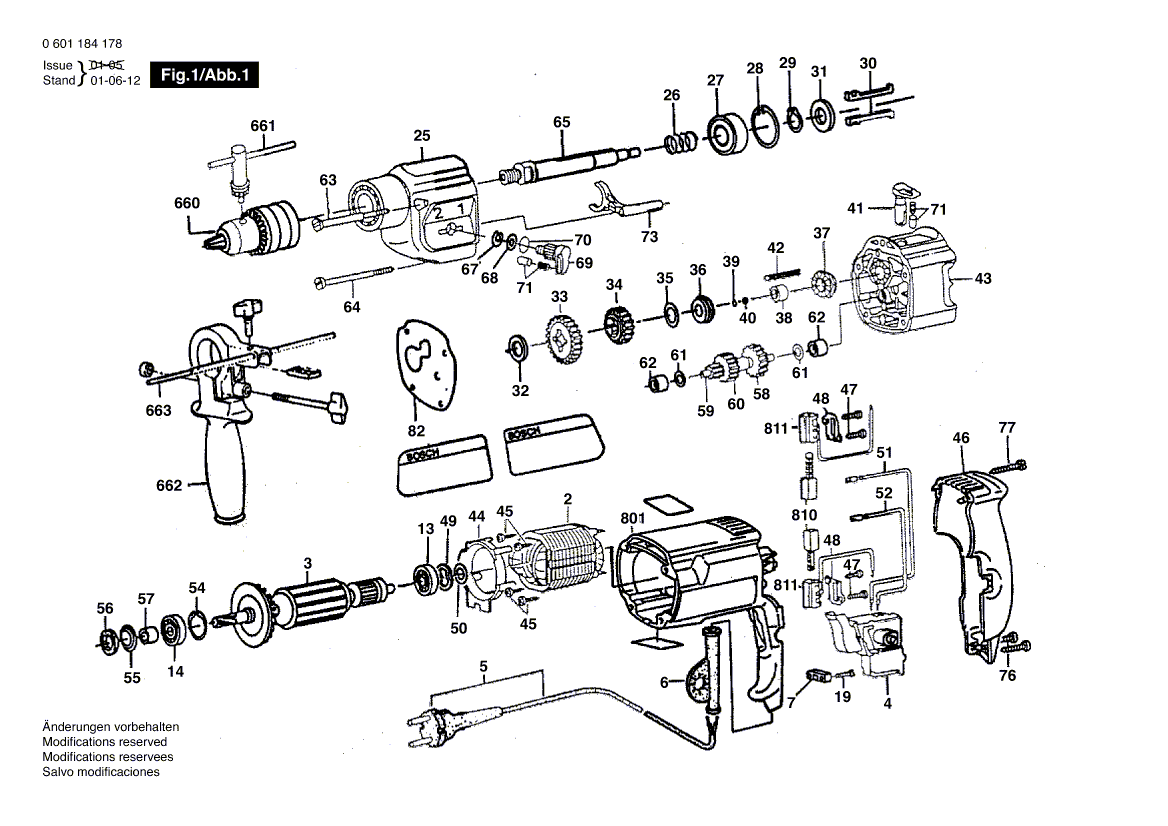 New Genuine Bosch 9618089015 Armature
