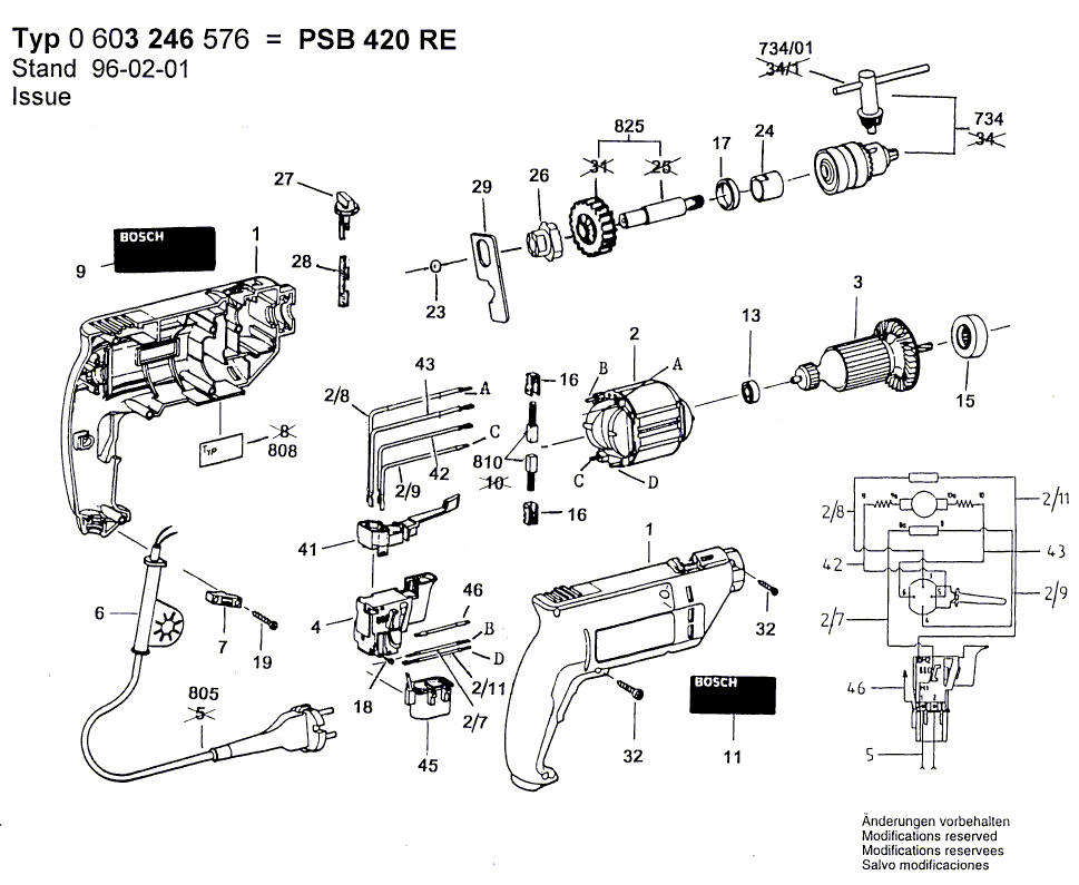 New Genuine Bosch 9618089270 Armature With Fan