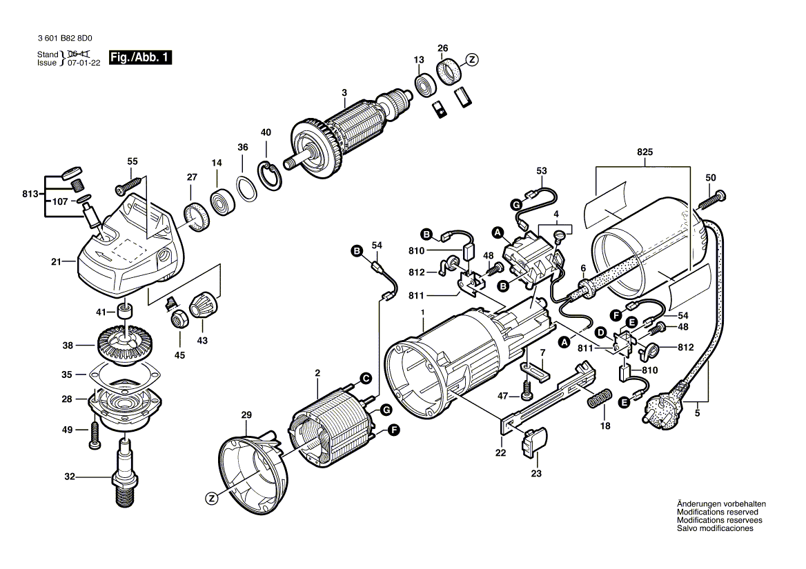 New Genuine Bosch F000600057 Armature