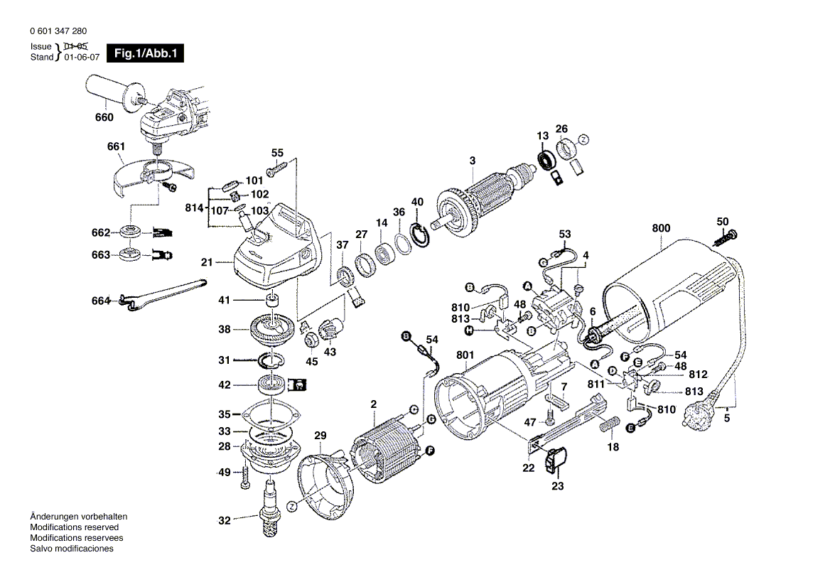 New Genuine Bosch F000600101 Housing Cover