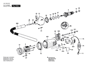 New Genuine Bosch F000600375 Gear Housing