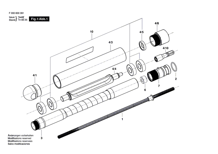 New Genuine Bosch F000600570 Backup ring