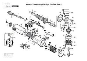 New Genuine Bosch F000601090 Motor Housing