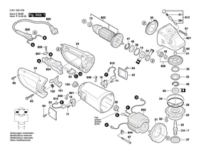 New Genuine Bosch F000602168 Gear Housing