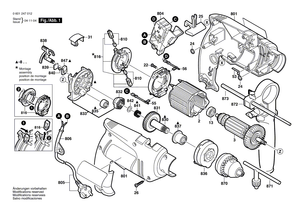 New Genuine Bosch F000605043 Armature With Fan