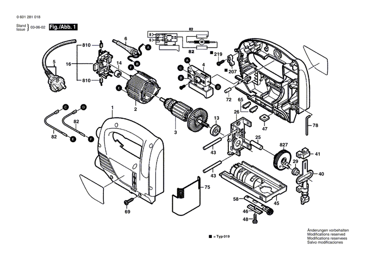 New Genuine Bosch F000607020 Field
