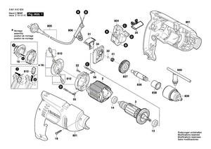 New Genuine Bosch F000608027 Change-Over Switch
