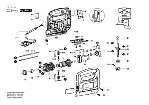 New Genuine Bosch F000613006 Bearing Bracket