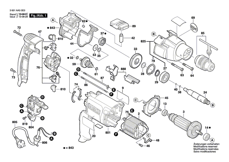 New Genuine Bosch F000617041 Transmission