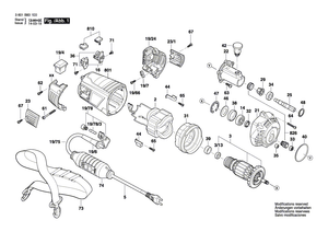 New Genuine Bosch F000617074 Bevel Gear Set