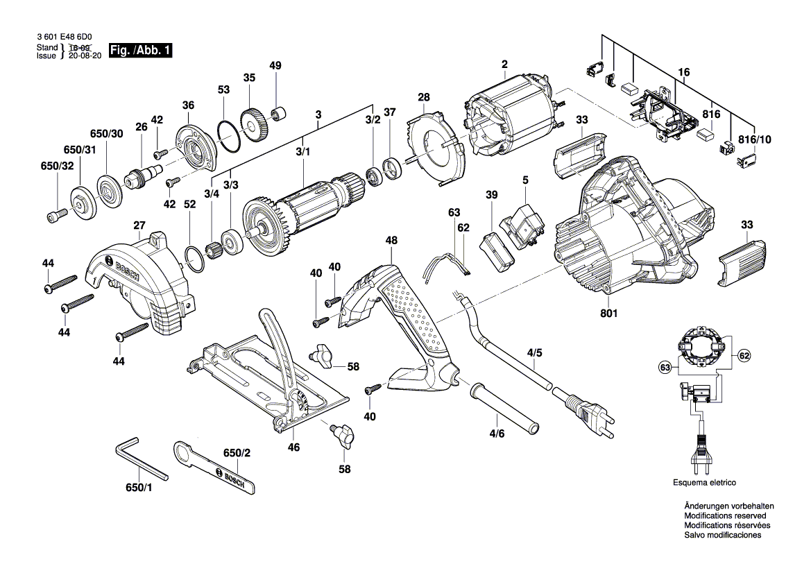 New Genuine Bosch F000618002 Cylindrical Gear