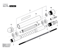 New Genuine Bosch F000633057 Hub