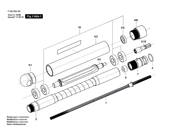 New Genuine Bosch F000633057 Hub