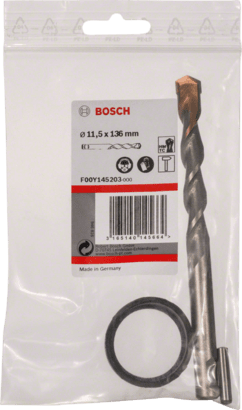 New Genuine Bosch F00Y145203 Pilot Drill Bit For rotary hammer drills