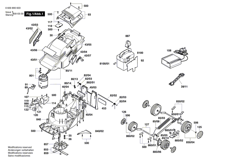 New Genuine Bosch F016102126 Circuit Unit