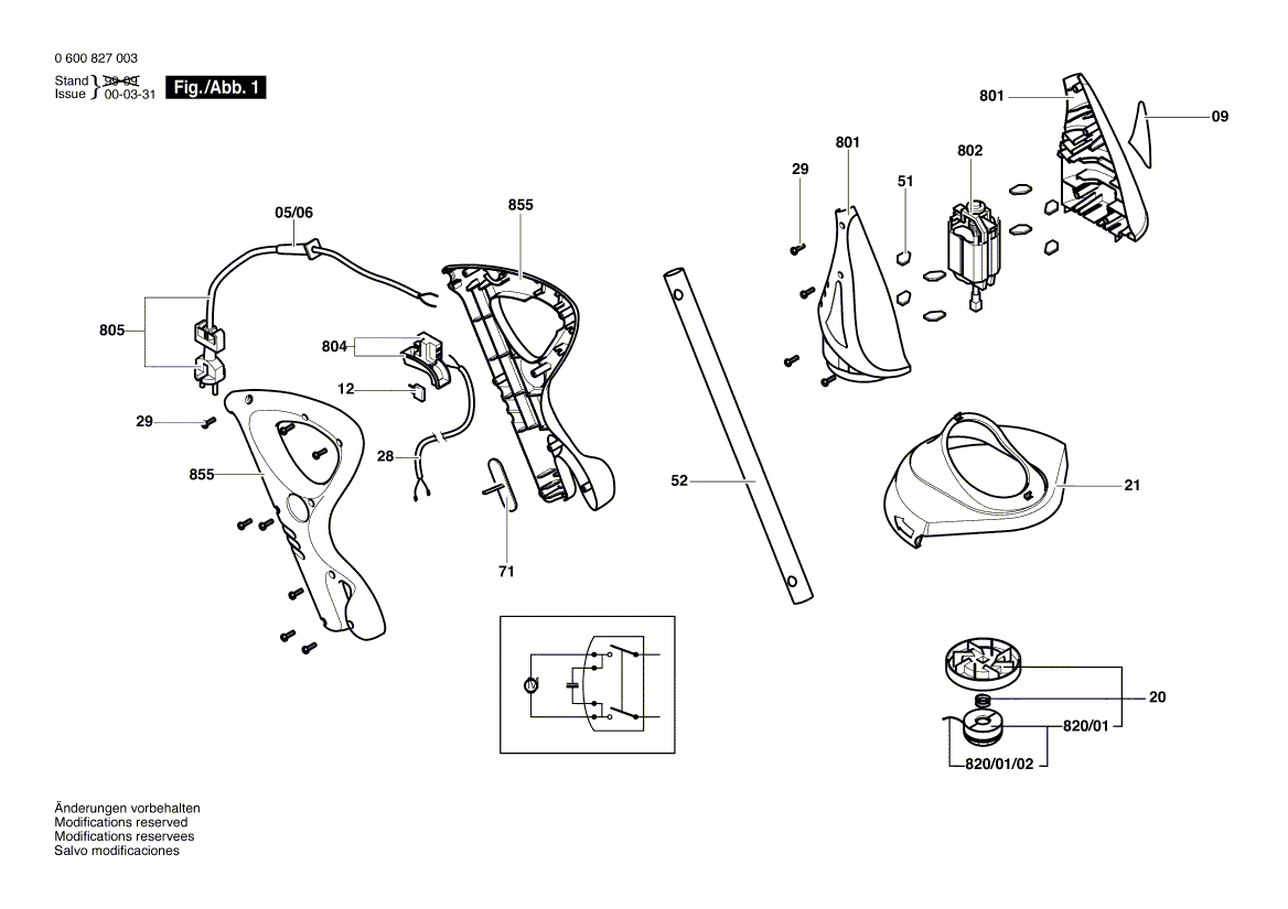 New Genuine Bosch F016102388 Cutting line cartridge